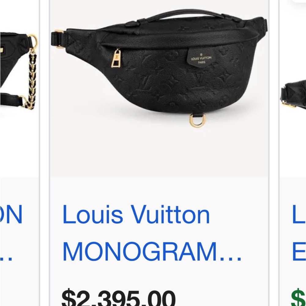 Louis Vuitton Black Monogram Crossbody Bag - Picture 5 of 5